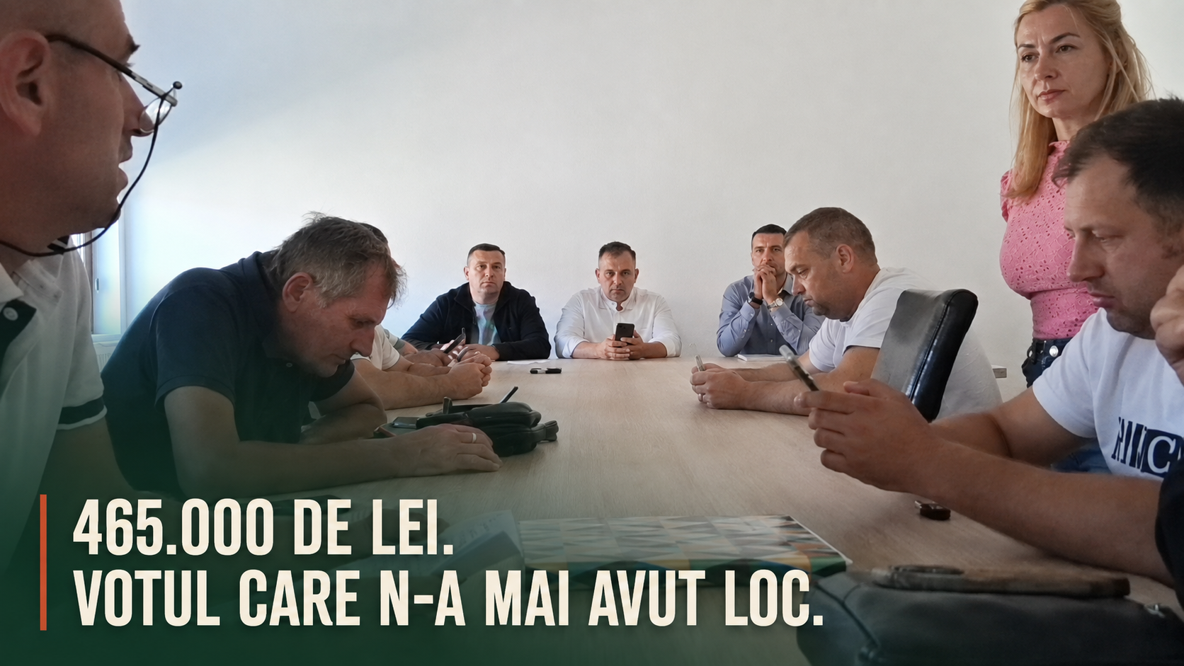 465.000 de lei. Votul care n-a mai avut loc.